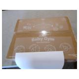 Move2Play Montessori Inspired Wooden Interactive Baby Play Gym