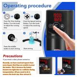 Voedor Electric Overhead LCD Digital Lab Mixer/Stirrer