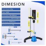 Voedor Electric Overhead LCD Digital Lab Mixer/Stirrer