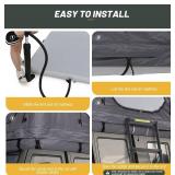 Nice C Inflatable Rooftop Tent with Air Mattress and Ladder
