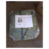 LuckyNov Adjustable Portable Toilet with Privacy Tent