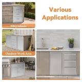 Jocisland Outdoor Kitchen Drawers