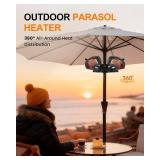 Star Patio Outdoor Electric Parasol Heater