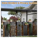 Diyfire 4 Foot Firewood Rack with Louver Pattern