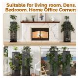 Diyfire 4 Foot Firewood Rack with Louver Pattern