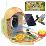 Camii Smart Bird Feeder with Solar Powered Camera