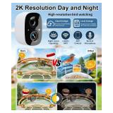 Camii Smart Bird Feeder with Solar Powered Camera