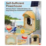 Camii Smart Bird Feeder with Solar Powered Camera