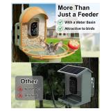 Camii Smart Bird Feeder with Solar Powered Camera