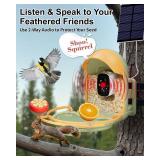 Camii Smart Bird Feeder with Solar Powered Camera