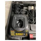 DeWalt Cordless Drill Set with Charger and Manual in Case