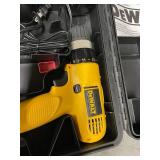 DeWalt Cordless Drill Set with Charger and Manual in Case