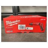 Milwaukee M4 1/4" Hex 2-Speed Screwdriver Kit 2101-22 and An Extra Battery (unused)