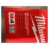 Milwaukee M4 1/4" Hex 2-Speed Screwdriver Kit 2101-22 and An Extra Battery (unused)