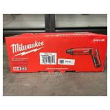 Milwaukee M4 1/4" Hex 2-Speed Screwdriver Kit 2101-22 and An Extra Battery (unused)