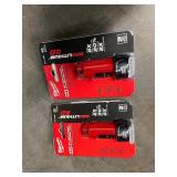 Milwaukee M4 RedLithium 2.0 Battery Packs (2X) - New, Extended Run-Time