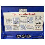 Blue-Point 40-Piece Metric Tap & Die Set 3mm to 12mm Threading Tools (A few missing pieces)