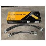 Utool Pistol Grease Gun MGG0102 with Multiple Hoses - Standard Duty 8000 PSI