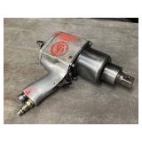 Chicago Pneumatic Impact Wrench Heavy Duty Air Tool with Red Accents