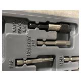 Blue-Point Bit Set with Quick Change Chuck and Adapters in Case