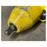 Lot of 3 Pneumatic Tools: Ingersoll Rand Impact Wrench, Yellow Impact Wrench, Valve Tool