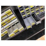 Two Drawer Cabinets with Assorted Small Hardware Items and Sockets