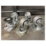 Set of 4 Albion Industrial Casters - Heavy Duty, Made in USA