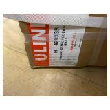 Lot of 2 ULINE 48x24 Steel Pegboard Panels in Gray - Durable Tool Storage