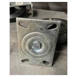 Set of 4 Heavy-Duty 8-Inch Swivel Caster Wheels for Industrial Use