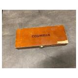 Columbian Drill Bit Set in Wooden Case for Woodworking Projects