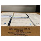 Seiko Instruments SLP-2RL Address Labels, 6 Boxes, 260 Labels Each, White