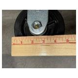 Set of 4 Heavy-Duty 5x1.5 Swivel Caster Wheels for Industrial Use