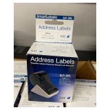 Seiko Instruments SmartLabels SLP-2RL Address Labels, 6 Boxes, 260 Labels Each