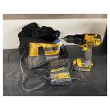 DeWalt 20V MAX Cordless Drill DCD780 with Charger, Battery, and Bag Set