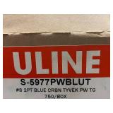 ULINE #8 2-Pt Blue Carbon Tyvek PW TG