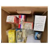 Assorted Lock and Door Hardware Lot: Locks, Keys, Door Latches, Mixed New & Used