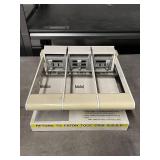Heavy-Duty Industrial Three-Hole Punch, High Capacity, 180 Page Limit