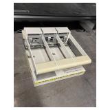 Heavy-Duty Industrial Three-Hole Punch, High Capacity, 180 Page Limit