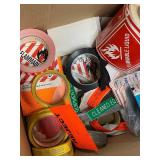 Mixed Lot of Labeling Materials & Parafilm for Packaging & Lab Use