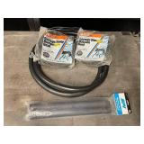 Frost King Garage Door Bottom Seal & Spare Fuel Hose 3/4 NPT x 8