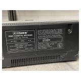 Fisher FVH-530 VHS Video Cassette Recorder Studio Standard VCR Vintage