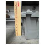 Set of 6 Heavy-Duty Stackable Plastic Storage Containers with Lids