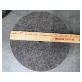 Bulk Lot of Industrial Felt Polishing Wheels - Approx. 12 Inches Diameter
