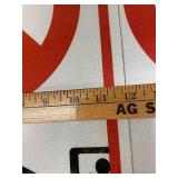 Lot of 8 No Parking Tow Away Zone Signs Reflective Metal Traffic Control Signs with Standard Size