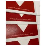 Lot of Accuform and SmartSign Fire Extinguisher Signs, Essential Safety Equipment for Businesses