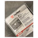 Lot of 8 TayMac 2-Gang Boxes, 3/4" Side Lug, Wet Location, Model DB575XS, Gray