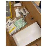 Lot of Electronic Testing Devices Including Vintage Battery Tester, Measure Master Laser, and Accessories