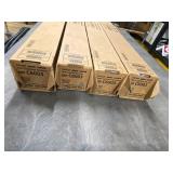 Set of 4 Genuine Ricoh MP C6003 Printer Cartridges - Magenta, Cyan, Yellow - New in Box