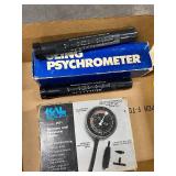 Complete Set: Loctite O-Ring Splicing Kit, Kal Equip Vacuum Pressure Tester, Sling Psychrometer