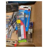 Bosch Vintage Jigsaw with Top Handle and Assorted Blades Including Original Manual